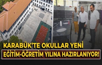 Karabük’te Okullar Yeni Eğitim Yılına Bakım ve Onarım Çalışmalarıyla Hazırlanıyor