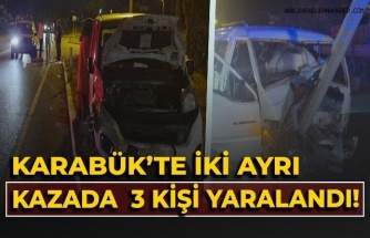 Karabük’te Trafik Kazaları Alarm Veriyor: Aynı Gün İçinde 2 Ayrı Kaza, 3 Yaralı!