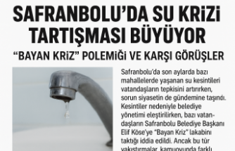 “Bayan Kriz” Yakıştırmasına Tepki