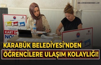 Karabük Belediyesi’nden Öğrencilere Ulaşım Desteği
