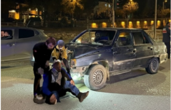 Karabük Son Dakika: Kırmızı Işıkta Bekleyen Motosiklete Çarptı, Sürücü Yaralandı