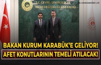  Karabük’ün Geleceği İçin İlk Harç: Afetzede Konutlarının Temeli Atılıyor