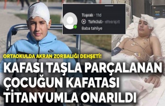 Konya'da Okul Çıkışı Taşlı Saldırı: Ortaokul Öğrencisi Yaşam Mücadelesi Verdi