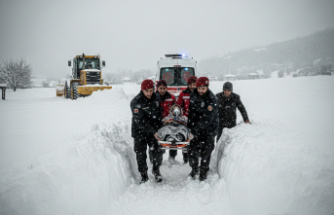 Safranbolu'da Kar Esareti: Hasta Kadın İçin Zamanla Yarış