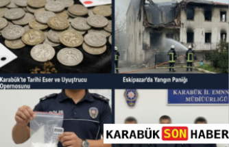 Karabük’te Tarihi Eser ve Uyuşturucu Operasyonu: 4 Gözaltı