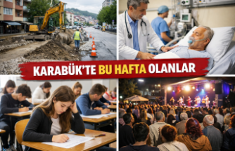 Karabük’te Bu Hafta Olanlar