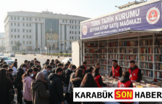 TTK Mobil Kitap Mağazası Karabük’te Okurlarla Buluştu