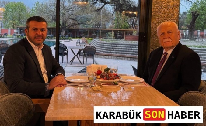 Çetinkaya: "Sn. Şefik Dizdar Beyefendiyi Havuzlu Bahçe Sosyal Tesislerimizde Ağırladık"