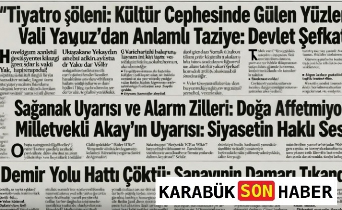 Karabük'te Son Gelişmeler