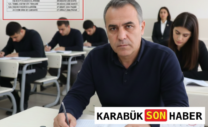 2026 ÖGG Sınav Takvimi Belli Oldu