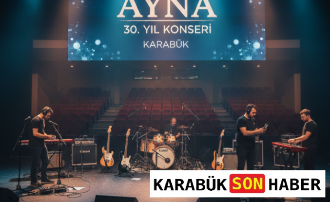 Ayna Grubu 30. Yıl Dönümü İçin Karabük’te Sahne Alıyor