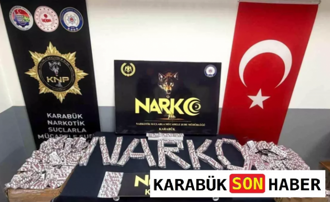 Karabük'te Dev Narkotik Operasyonu: 52 Bin Hapla Yakalandılar
