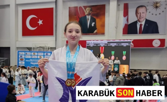 Karabük'te Karate Rüzgarı: Seniha İnci Yavuz Türkiye Derecesiyle Döndü