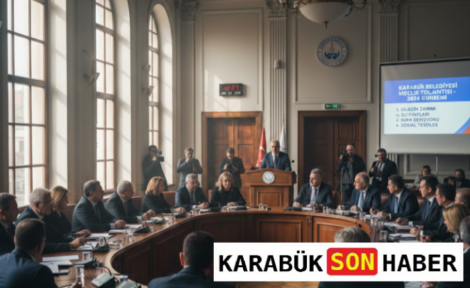 Karabük’te Yeni Dönemin İlk Meclis Mesaisi Başladı