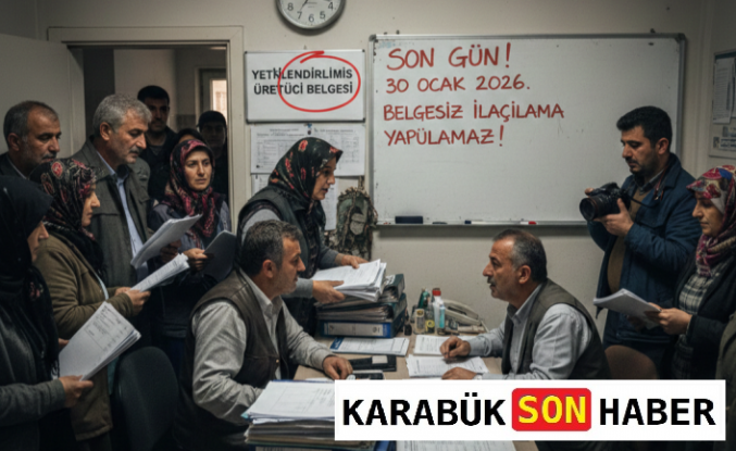 Safranbolu'da Üreticiler İçin Kritik Saatler: Belgesi Olmayan İlaçlama Yapamayacak