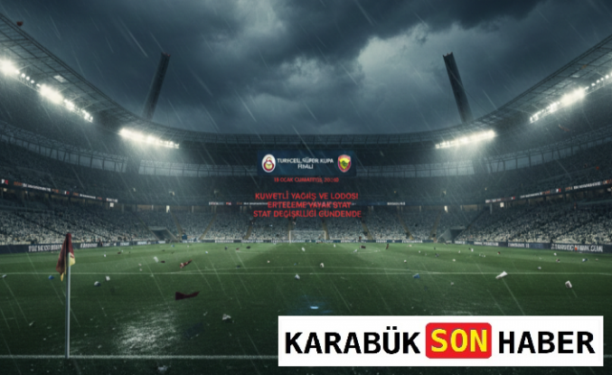 Süper Kupa öncesi lodos alarmı: Taraftarın gözü federasyonda