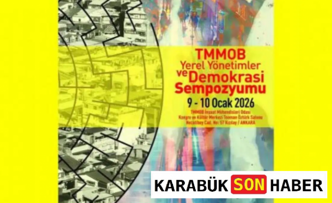 TMMOB Yerel Yönetimler ve Demokrasi Sempozyumu Ankara’da