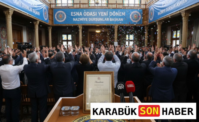 Safranbolu Esnaf Odasında Nazmiye Dursunlar Dönemi Başladı