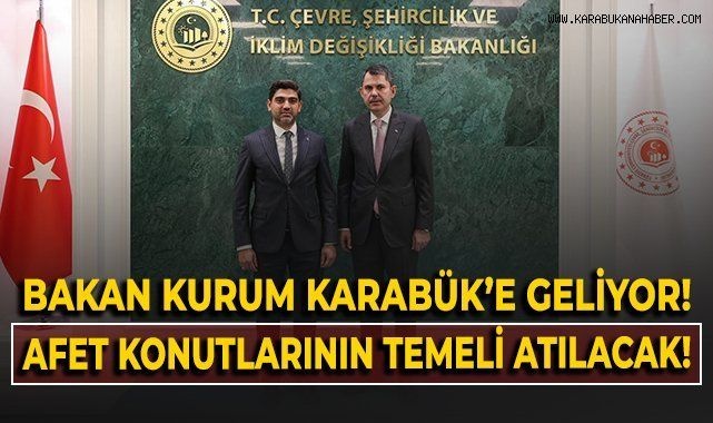  Karabük’ün Geleceği İçin İlk Harç: Afetzede Konutlarının Temeli Atılıyor