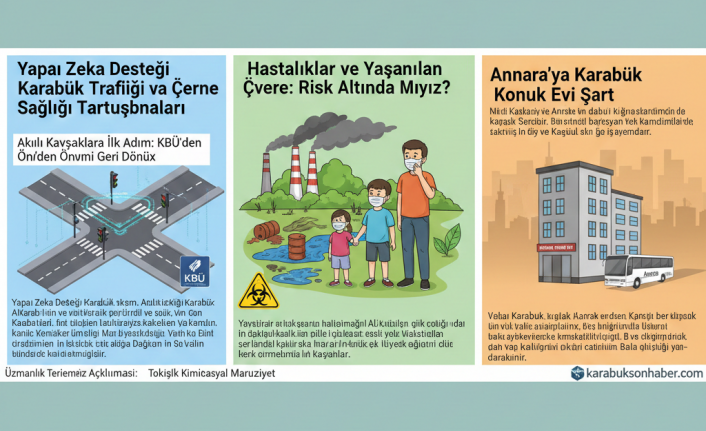 Yapay Zeka Desteği Karabük Trafiği ve Çevre Sağlığı Tartışmaları